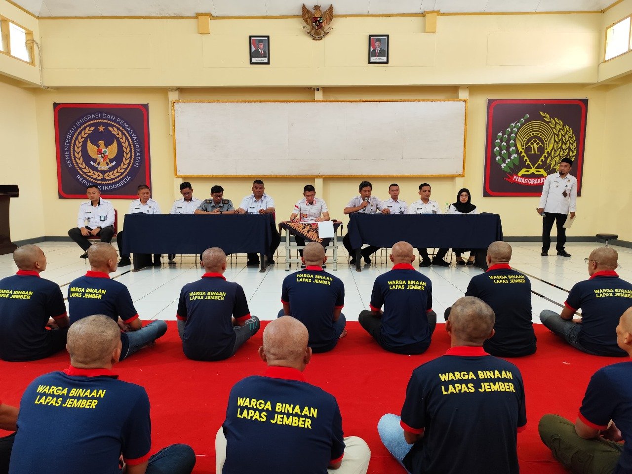 Sebanyak 25 narapidana mengikuti Sidang TPP sebagai bagian dari proses evaluasi program integrasi.
