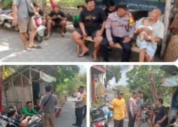 Bhabinkamtibmas Kelurahan Kesiman Sampaikan Edukasi Kamtibmas Secara Humanis Pada Warga Binaan
