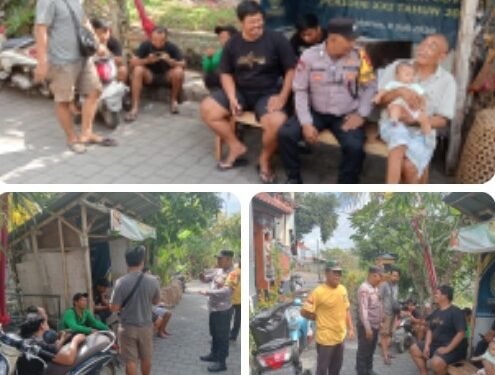Bhabinkamtibmas Kelurahan Kesiman Sampaikan Edukasi Kamtibmas Secara Humanis Pada Warga Binaan 