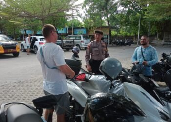 Cooling System dan Patroli Dialogis Polsek Kuta Perkuat Kamtibmas Kawasan Wisata