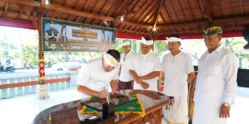 Kodam IX/Udayana Gelar Melaspas Wantilan Pura Agung Udayana Dipimpin Langsung Pangdam