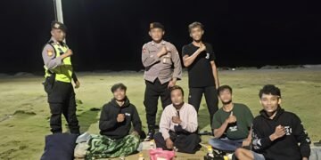 Blue Light Patrol Polsek Denpasar Timur Pastikan Situasi Kamtibmas Tetap Kondusif